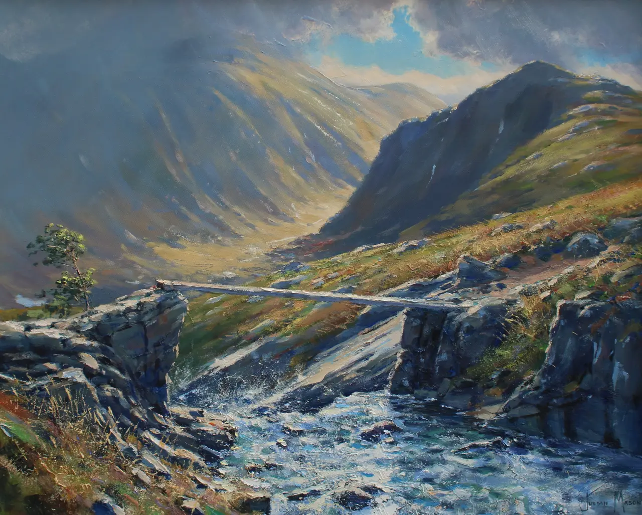Julian Mason - path to sgurr nan gillean