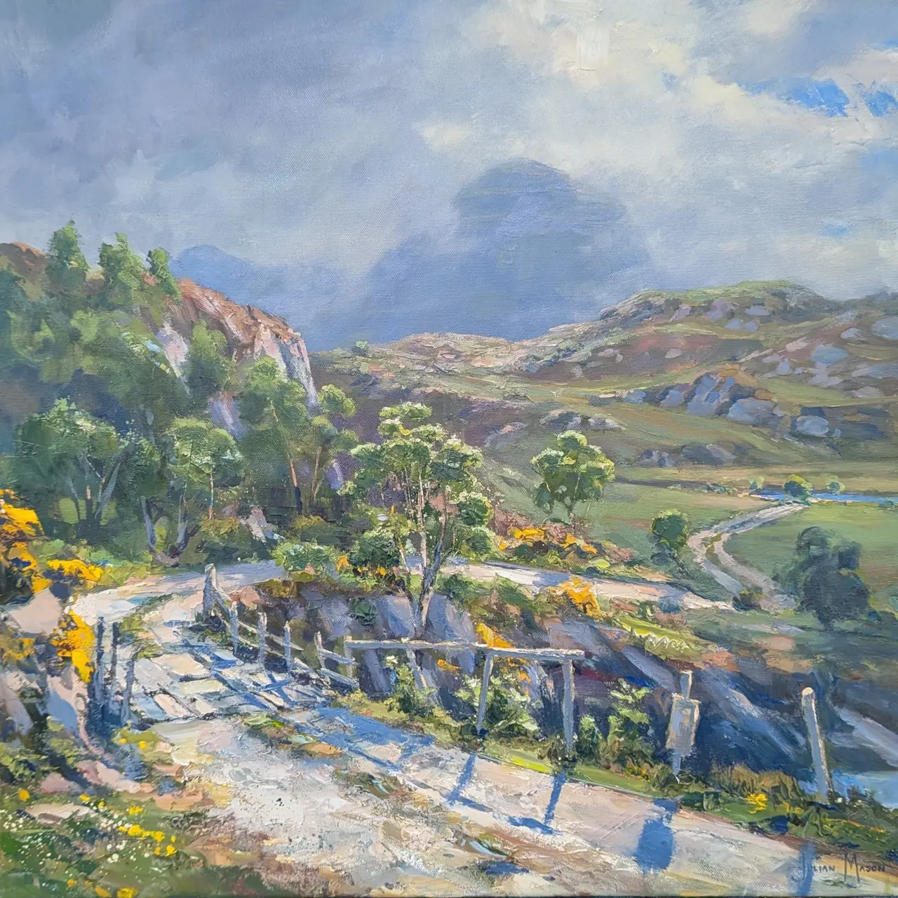 Julian Mason - track to suilven