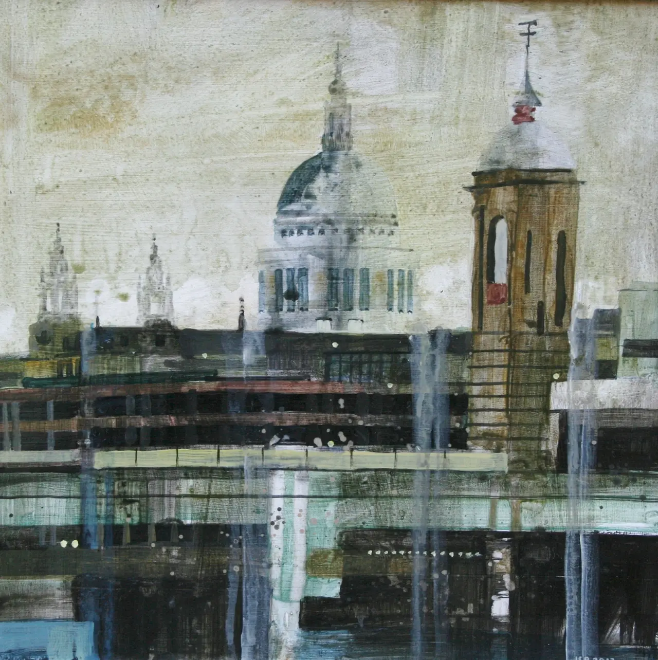 Julian Sutherland-Beatson - st pauls and 3 towers