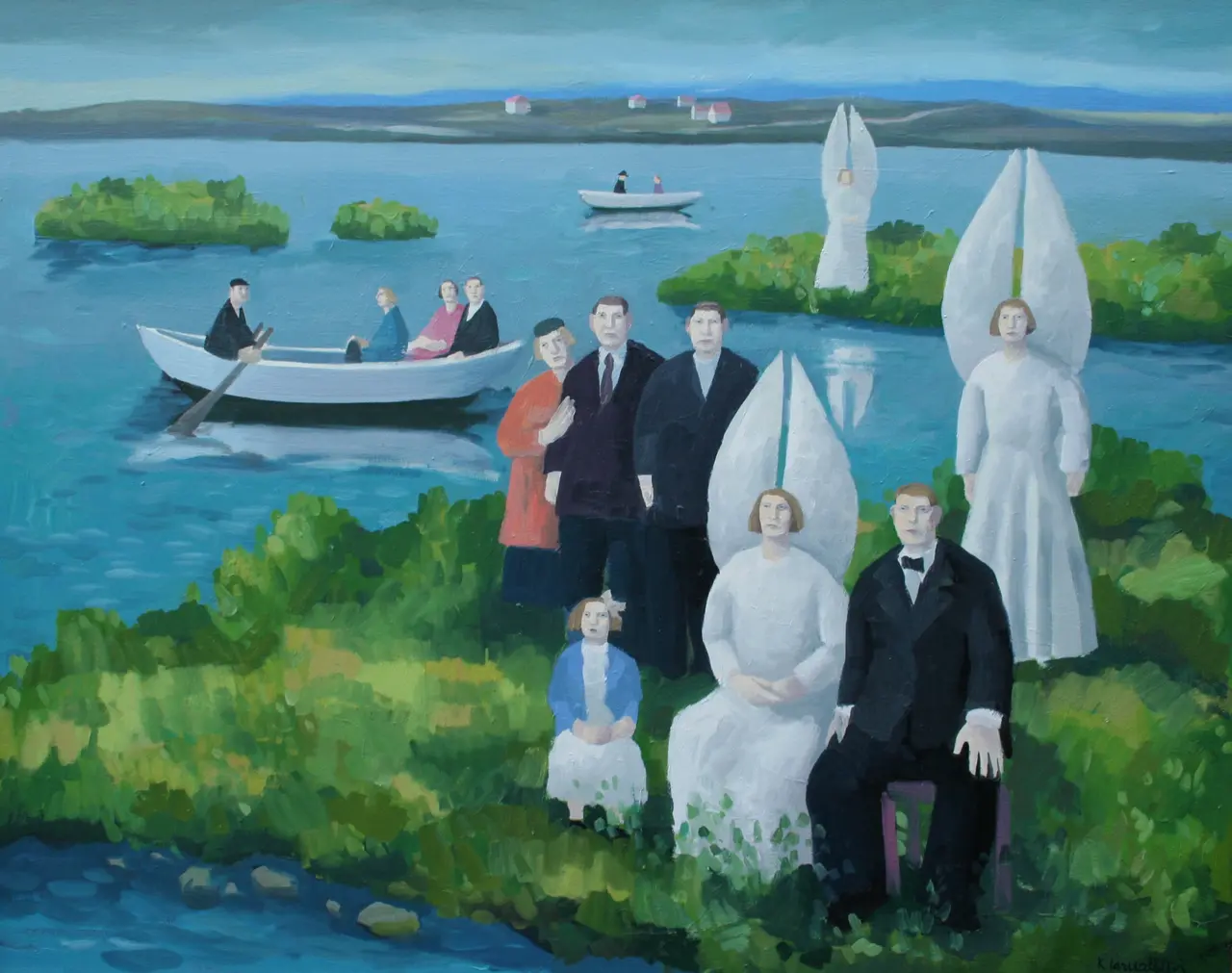 Karólína Lárusdóttir - by the lake