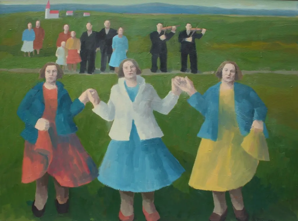 Karólína Lárusdóttir - the dancing girls