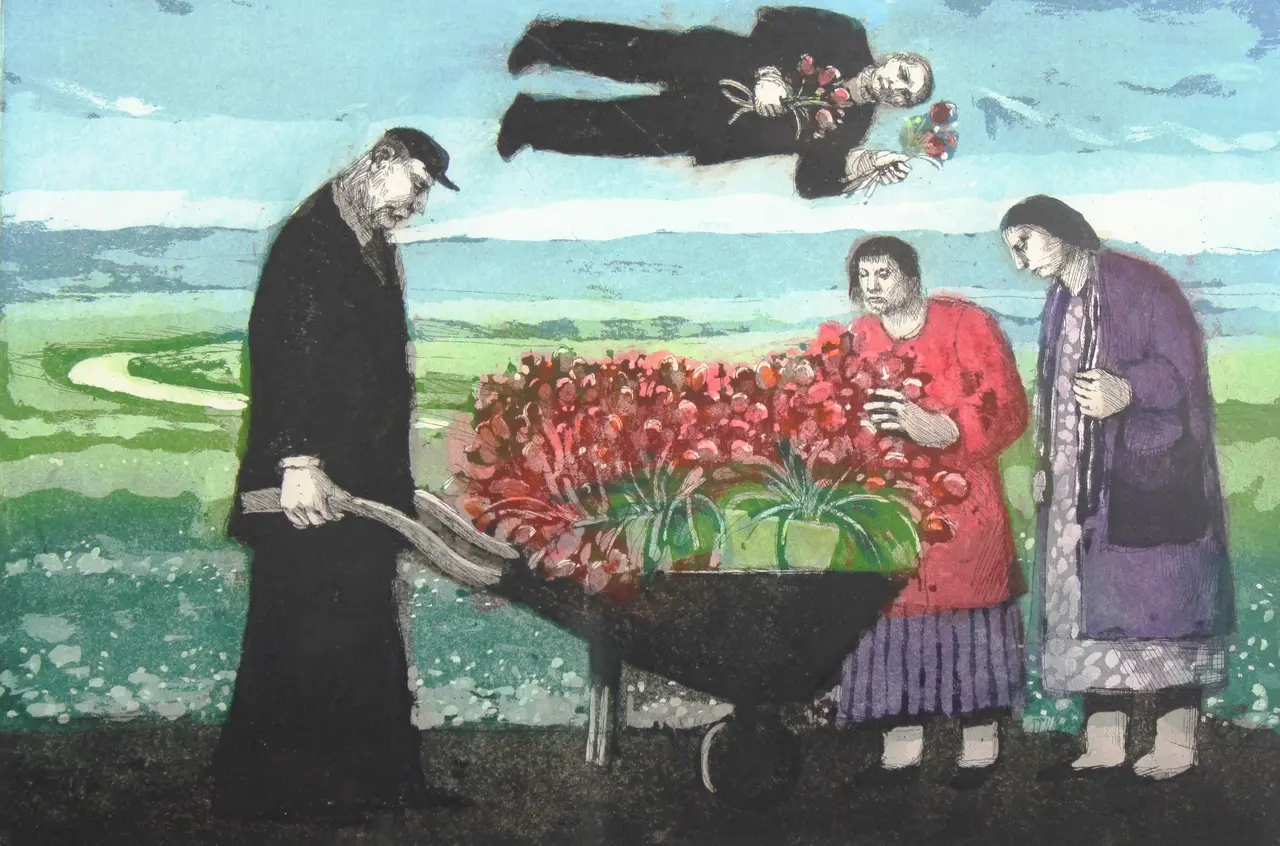 Karolina Larusdottir - the flowerseller