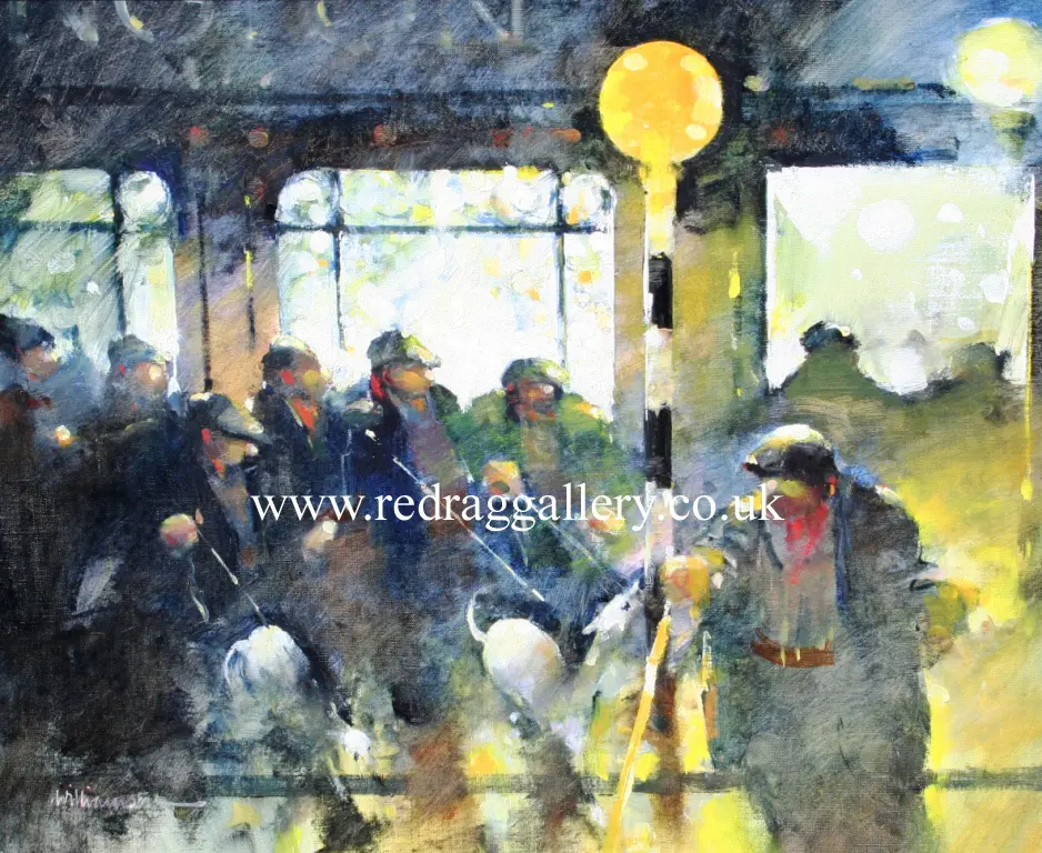 Lawrie Williamson - outside the wellington