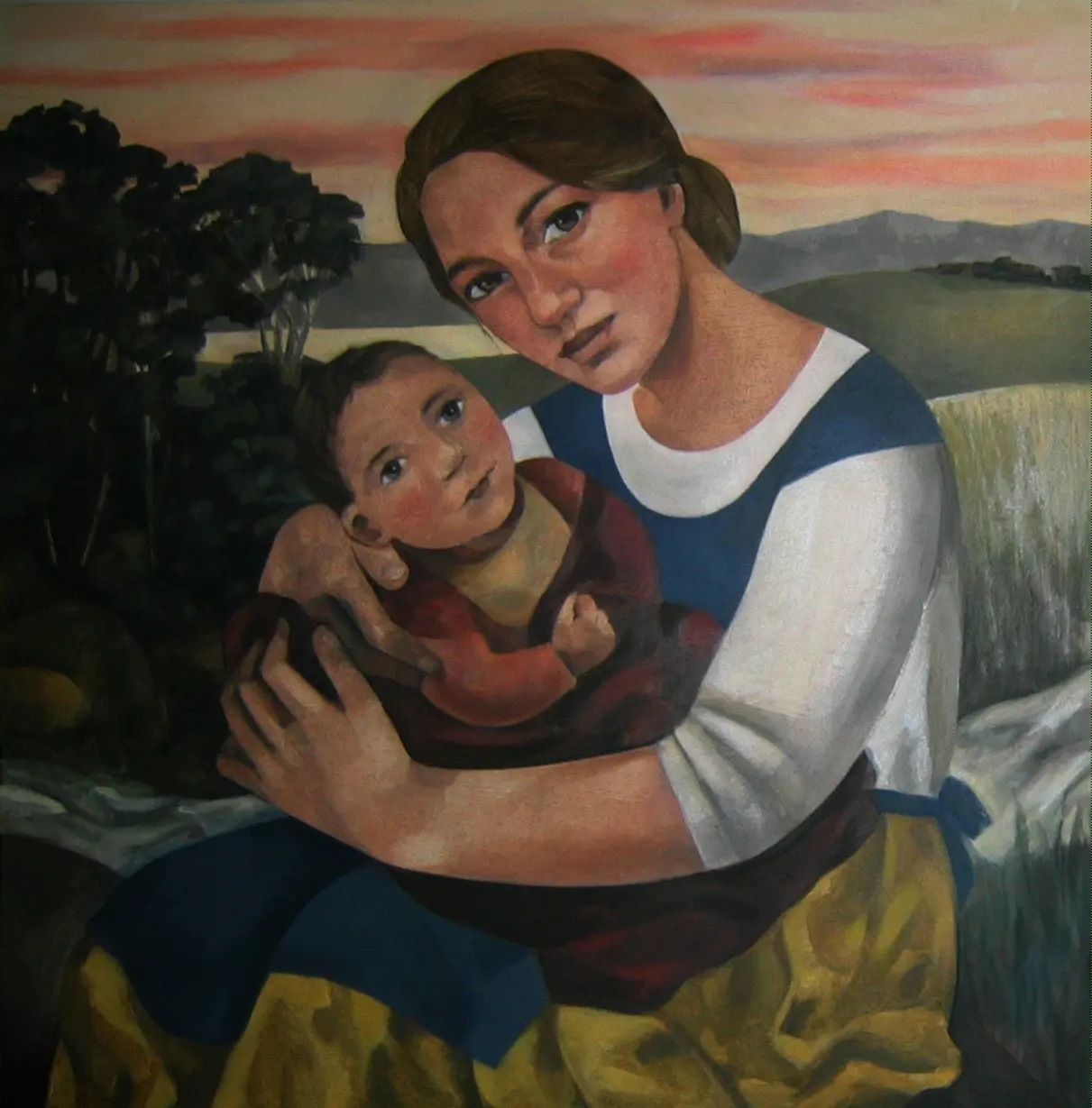 Elizabeth Ridgway - mother and child