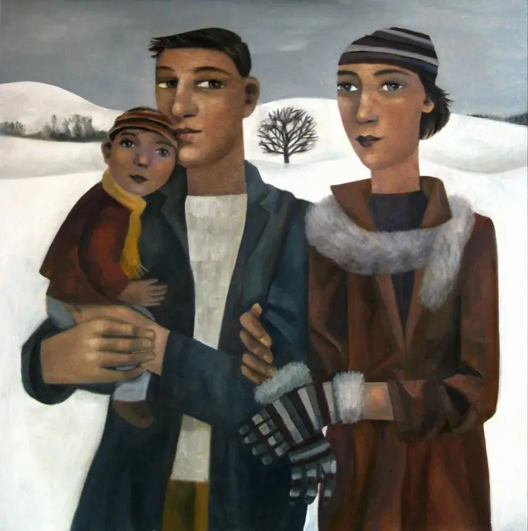 Elizabeth Ridgway - winter walk