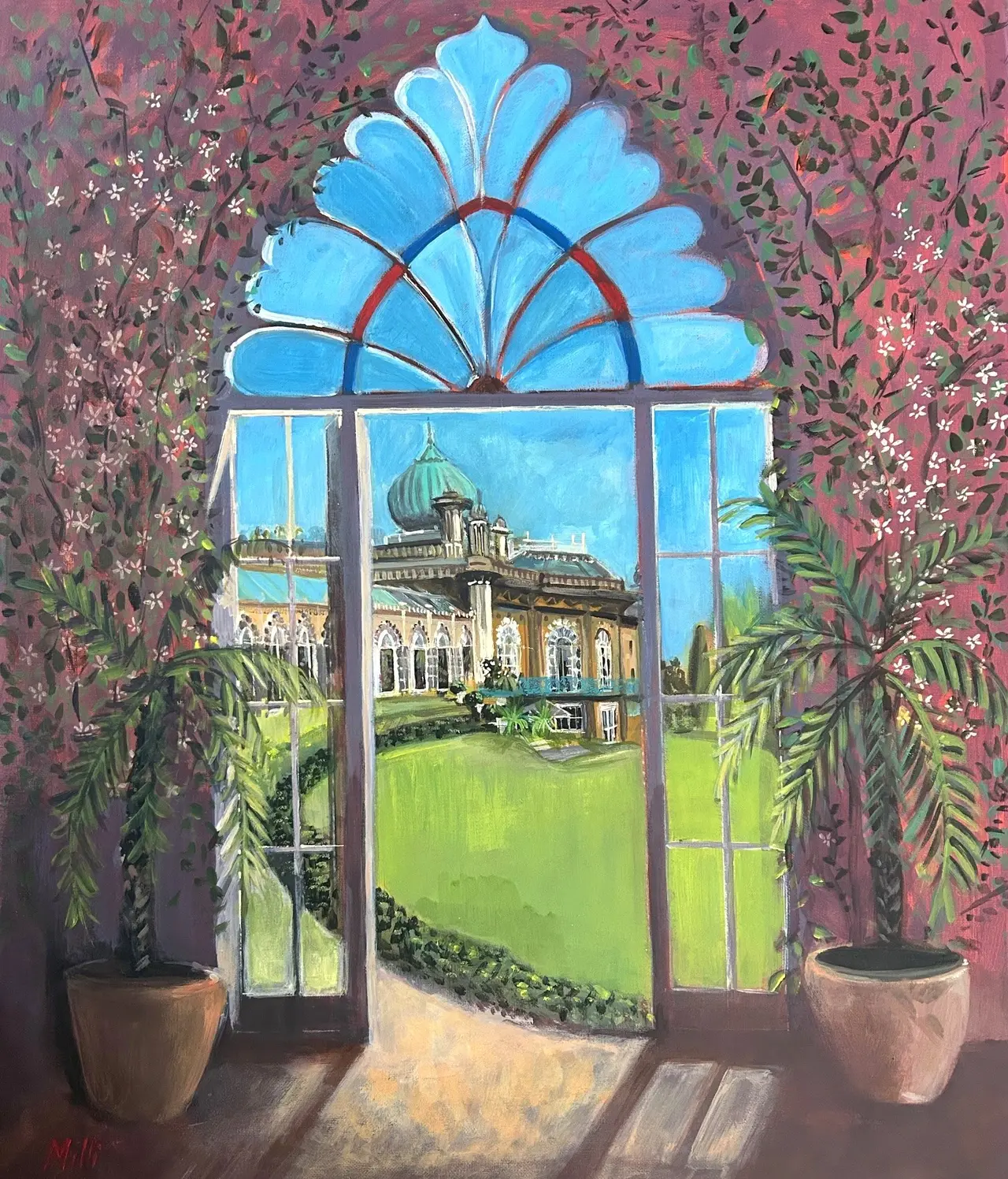 Louise Millin - view to sezincote house