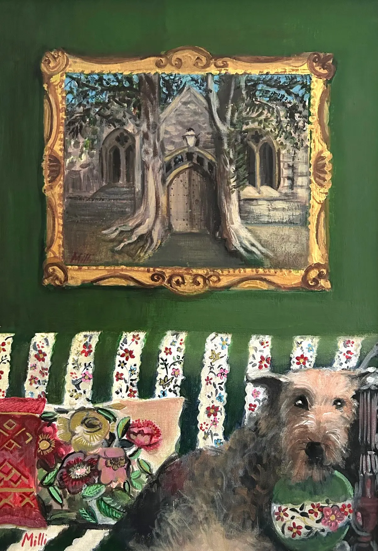 Louise Millin - a relaxing morning in stow-on-the-wold