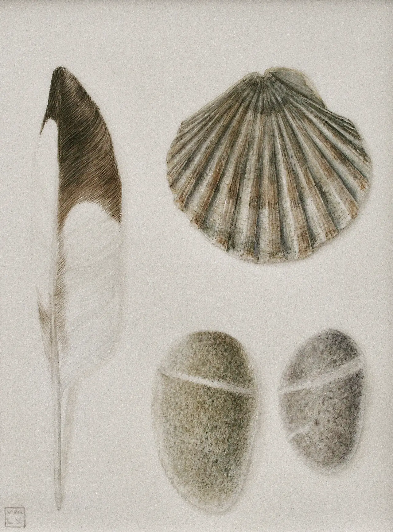 Louise Young - grey wave