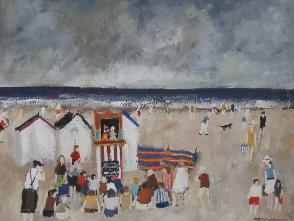 Malcolm Teasdale - punch and judy man