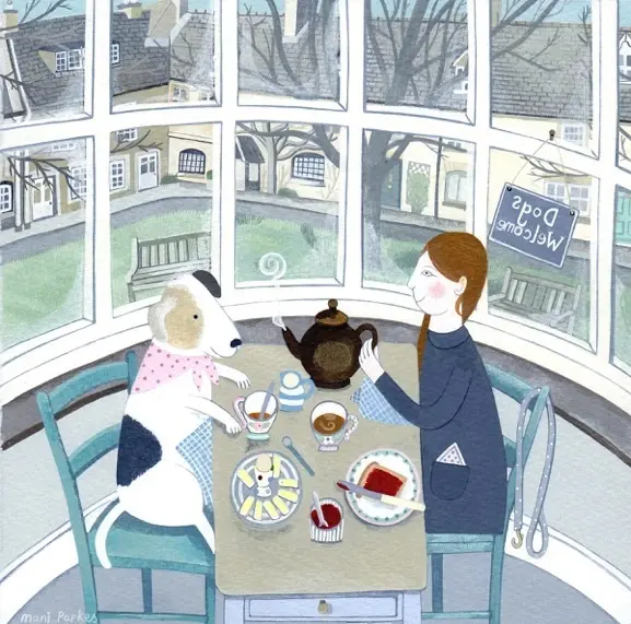 Mani Parkes - would you like some tea?