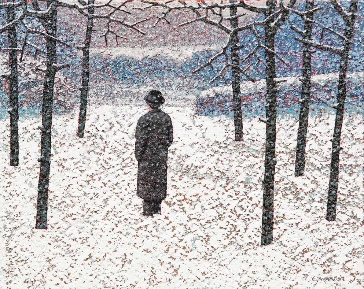 Mark Edwards - standing in the ring