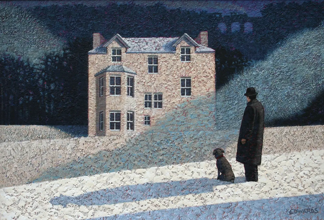 Mark Edwards - watching three trains pass