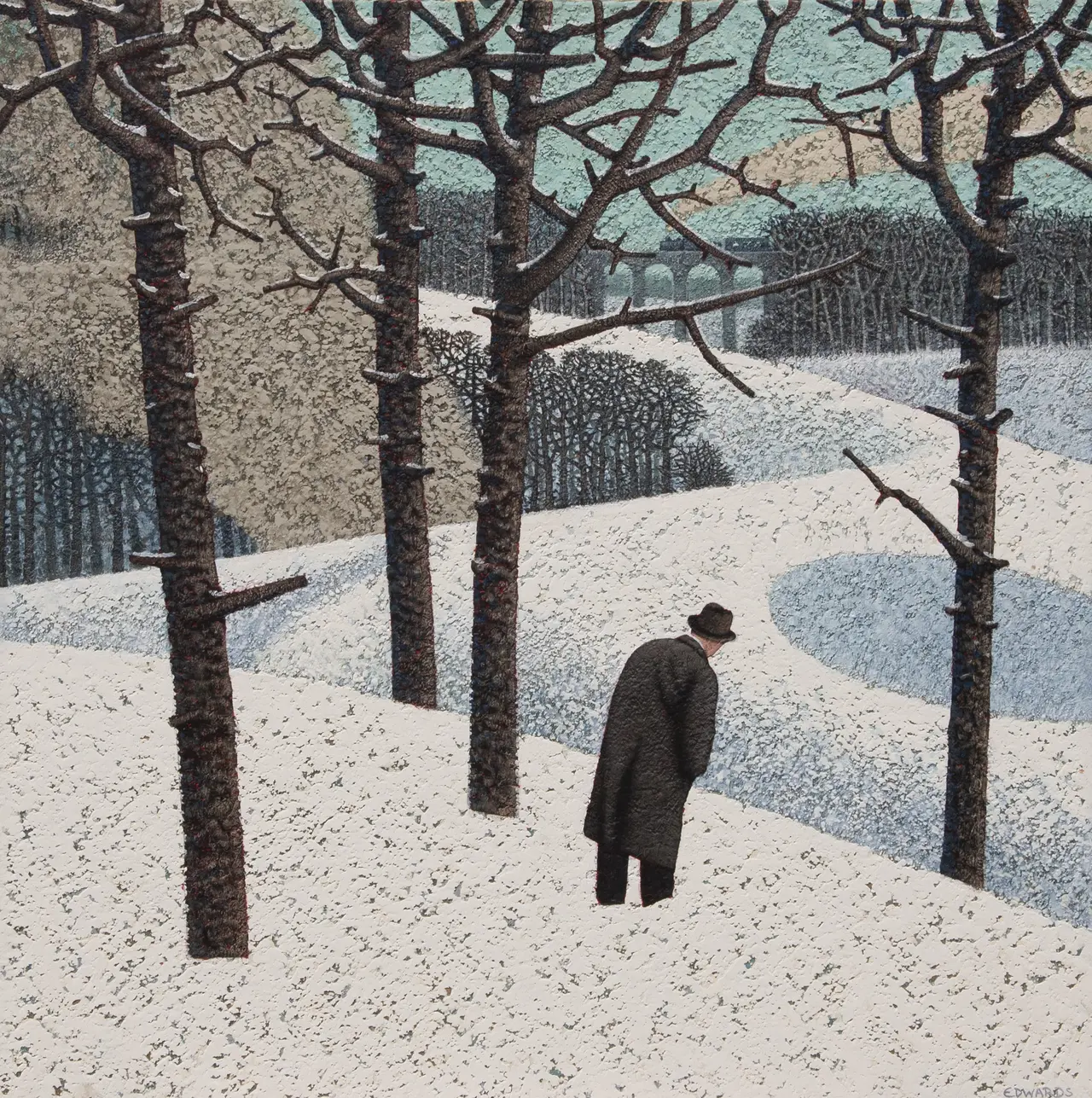Mark Edwards - two trains and a hot air balloon