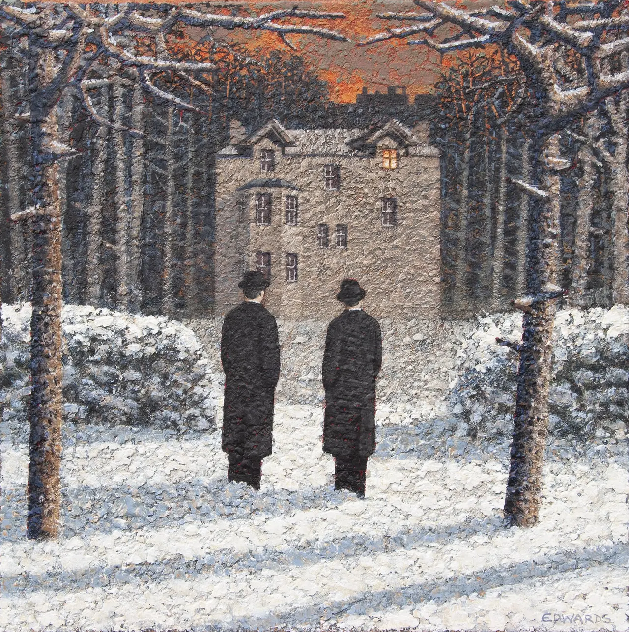 Mark Edwards - fire in the window