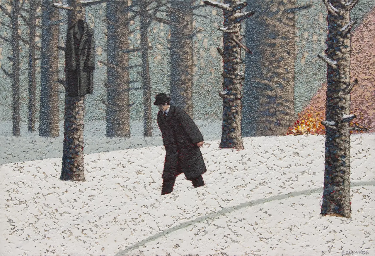 Mark Edwards - man standing very very still