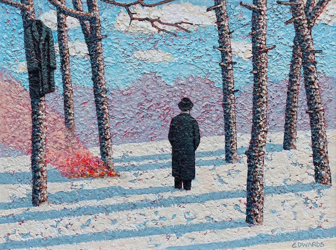 Mark Edwards - first to arrive