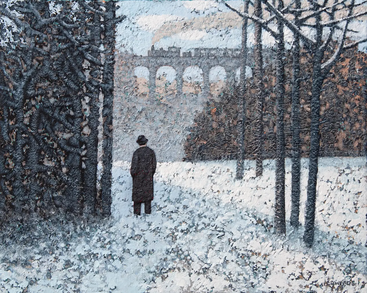 Mark Edwards - first to arrive