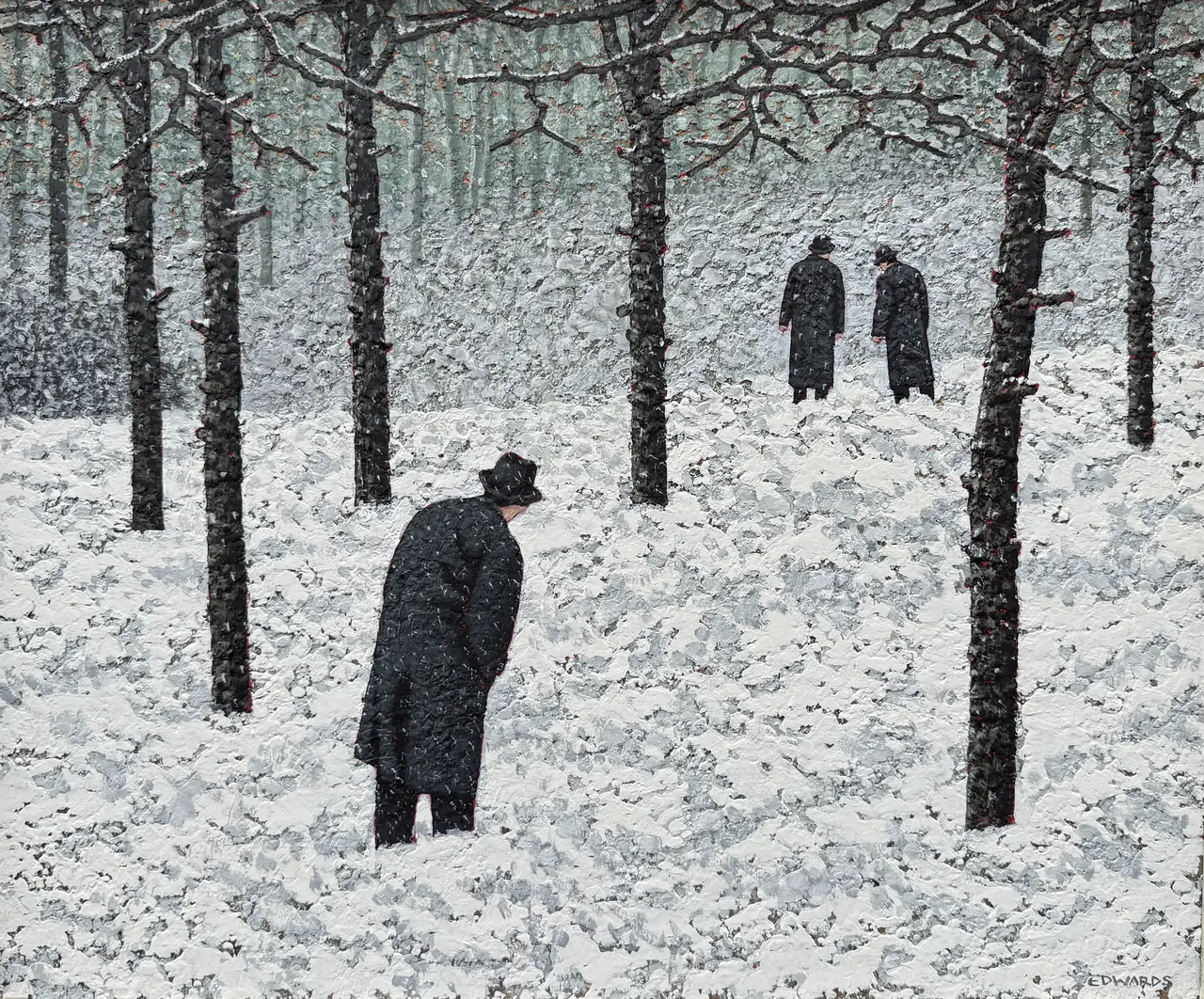 Mark Edwards - making their way to the gathering