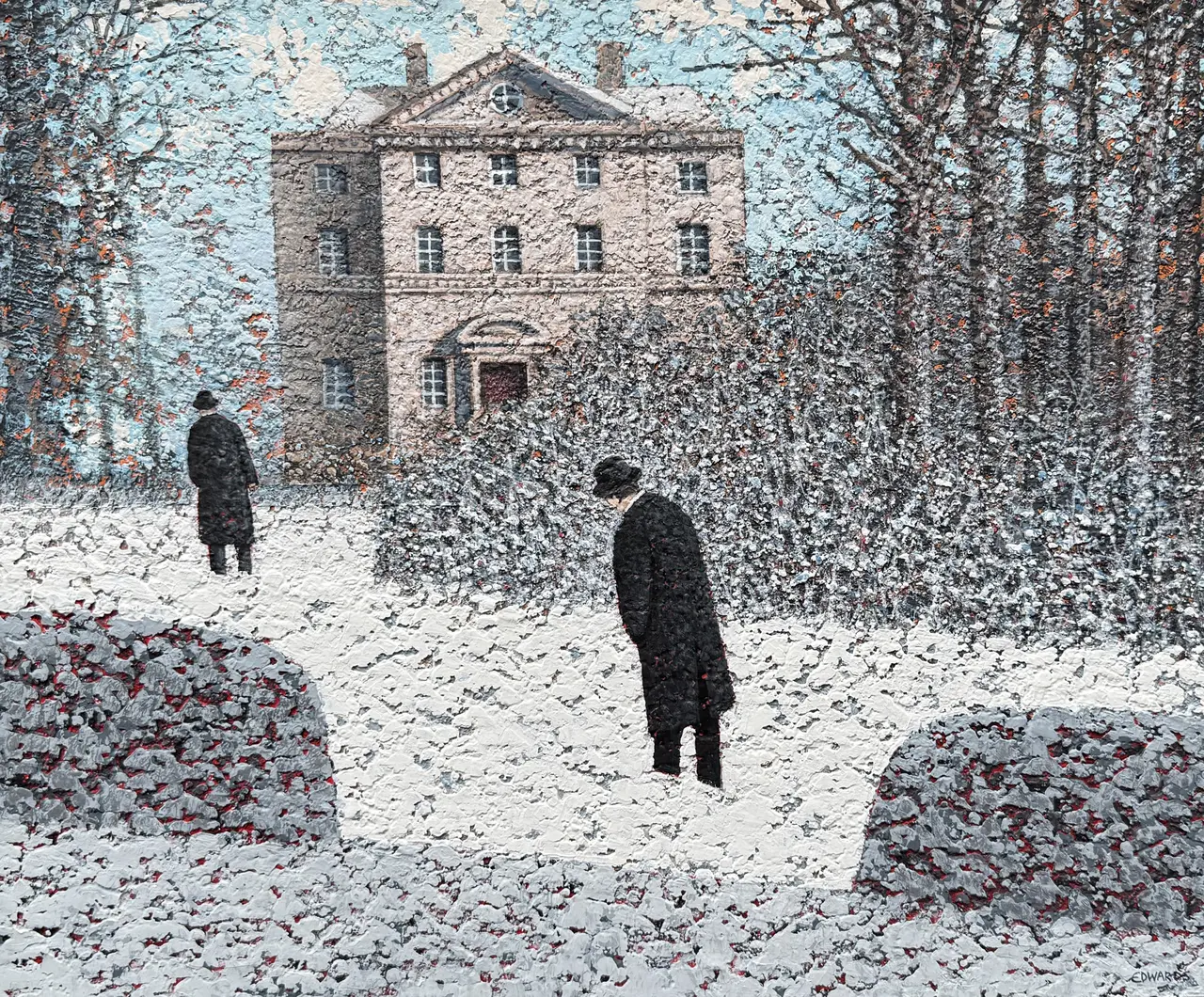 Mark Edwards - first to arrive