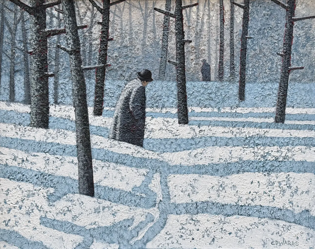 Mark Edwards - waiting at the path
