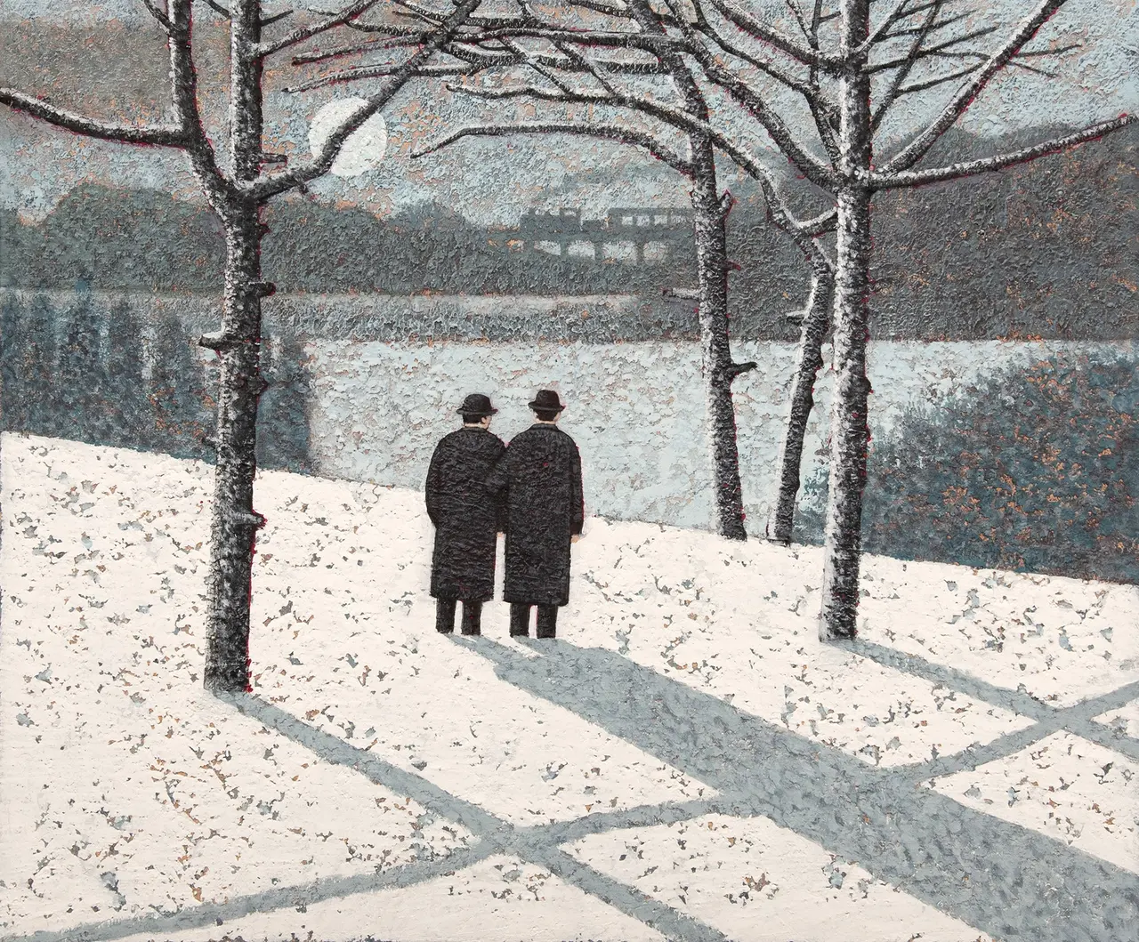 Mark Edwards - moon train