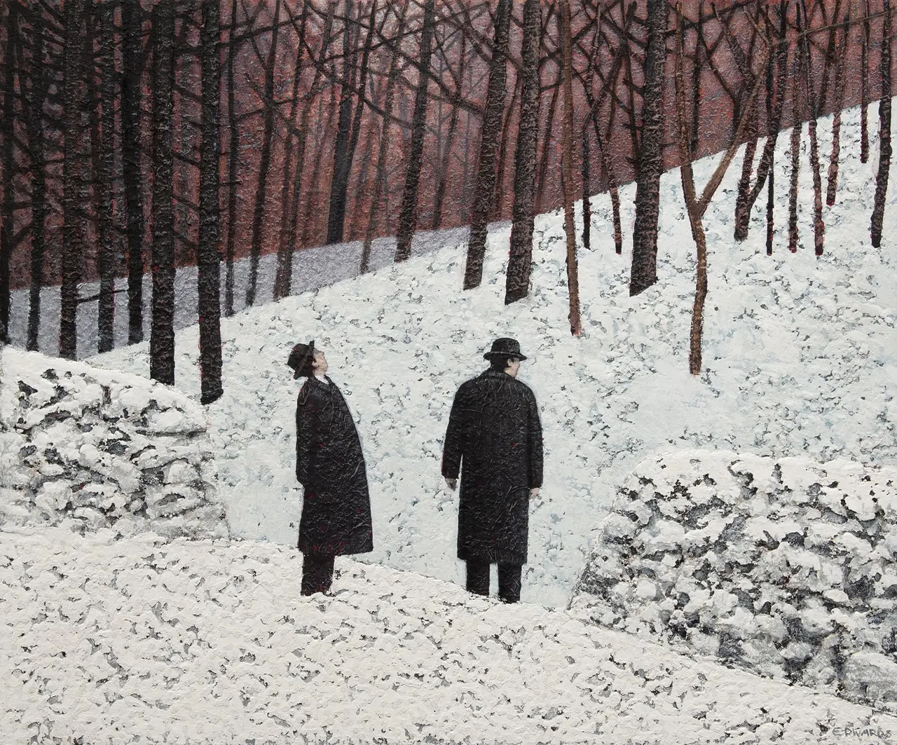 Mark Edwards - watching the fire