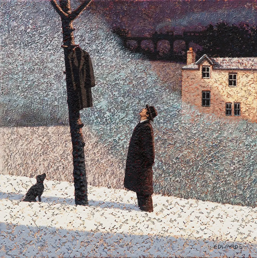 Mark Edwards - watching a man climb a tree