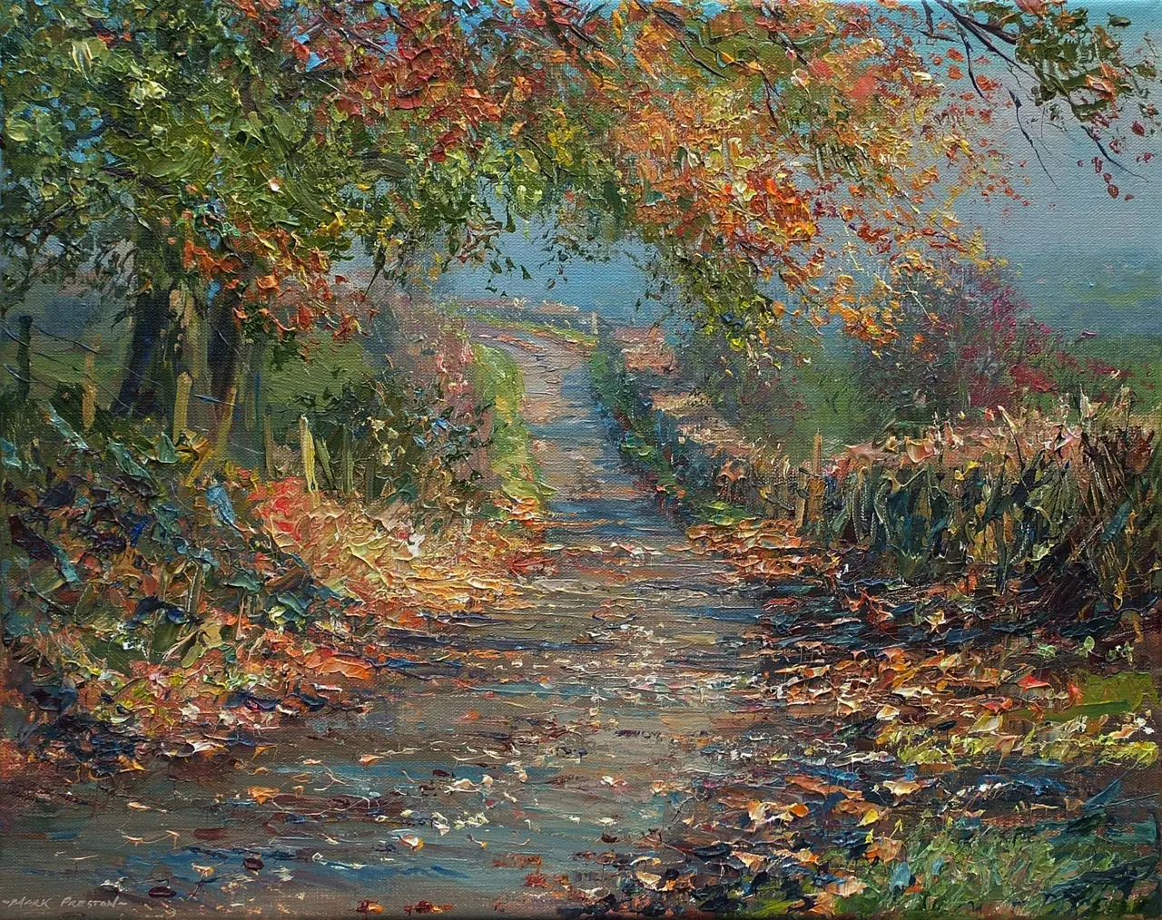 Mark Preston - november morning, gunhills