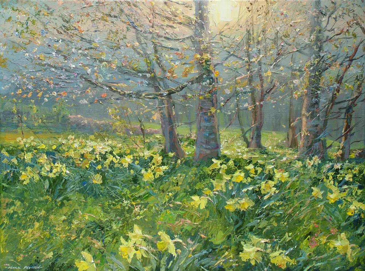 Mark Preston - april evening, ashleyhay