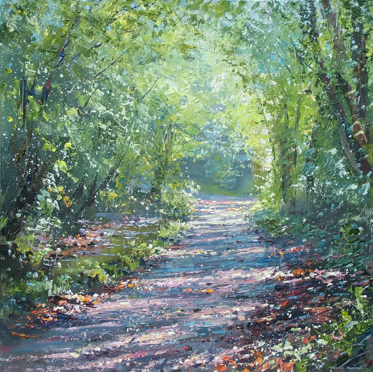 Mark Preston - hidden lane, follywell