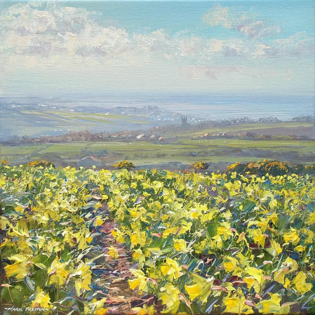Mark Preston - early spring, ludgvan