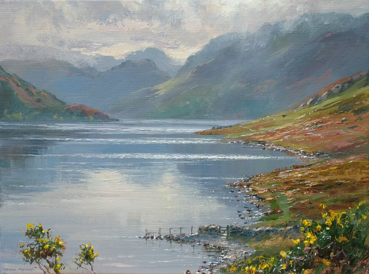 Mark Preston - october morning, crummock water