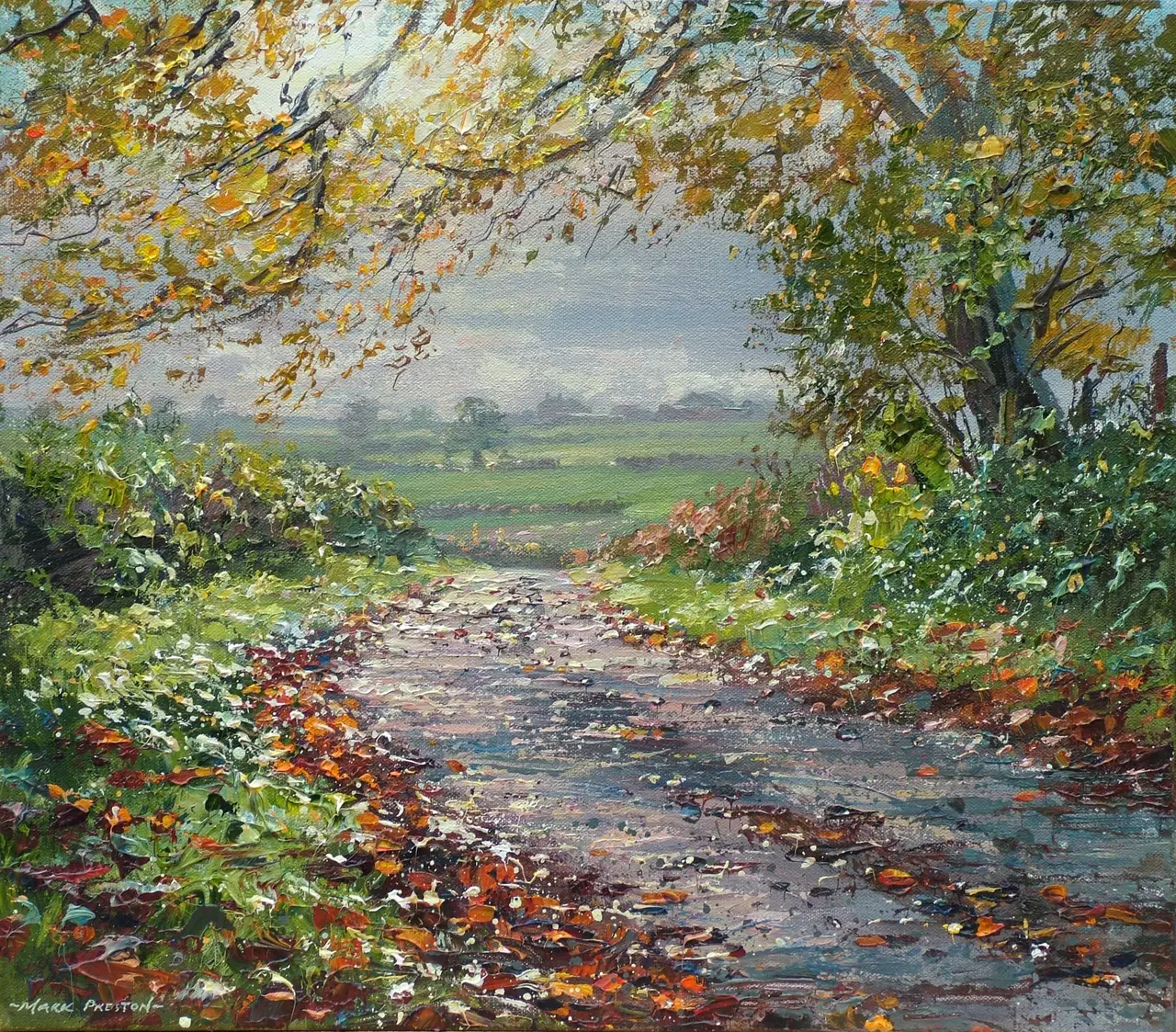 Mark Preston - october sunlight, gunhills
