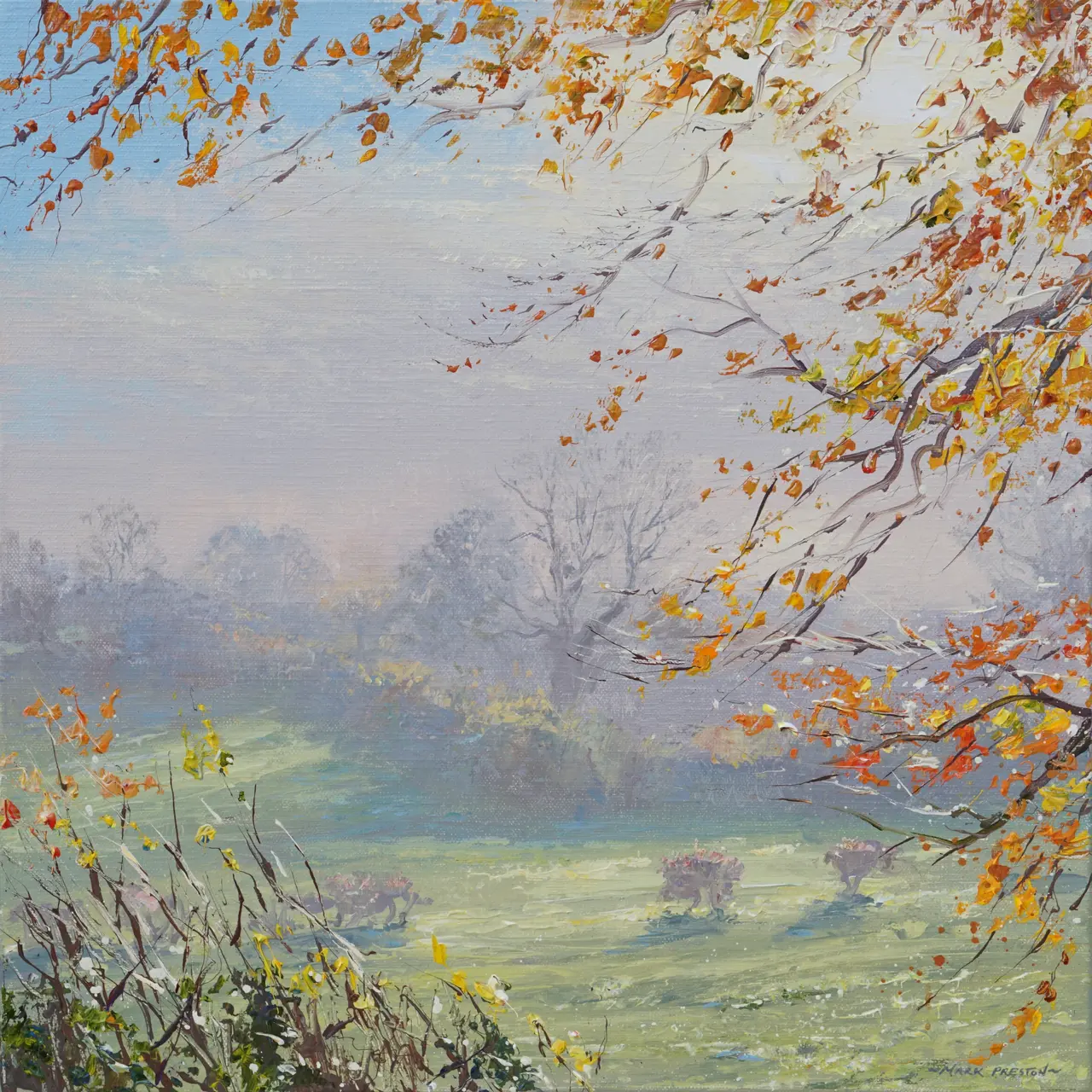 Mark Preston - november morning, gunhills