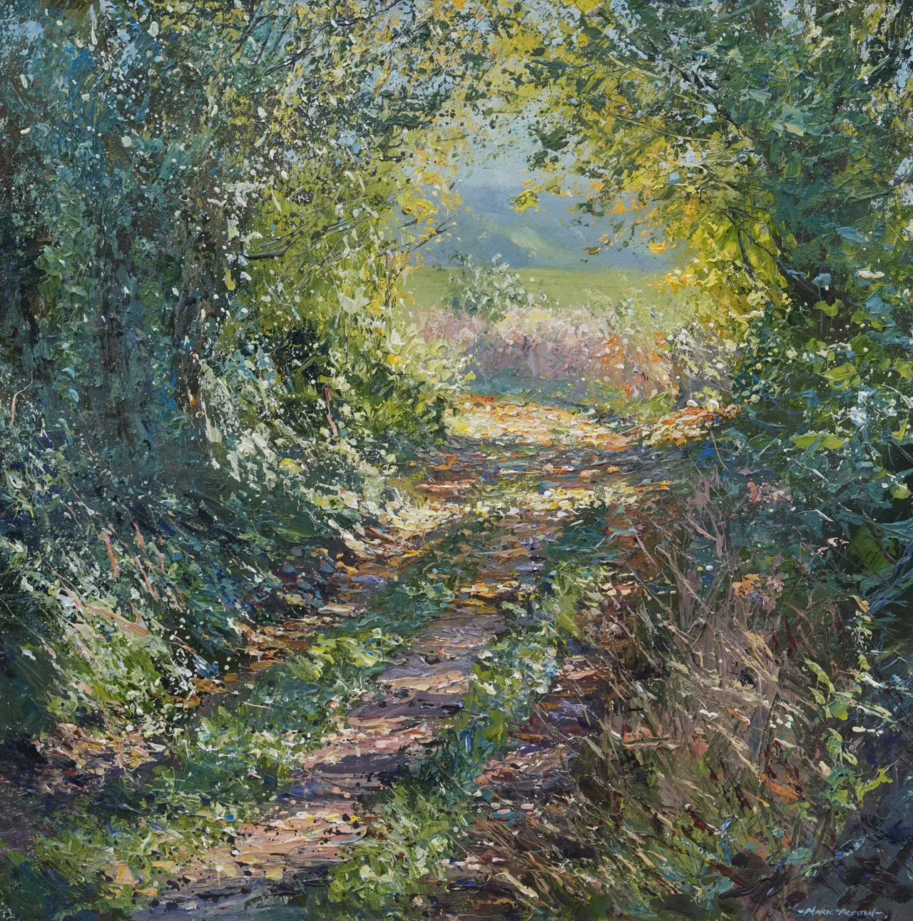 Mark Preston - hidden lane, wirksworth