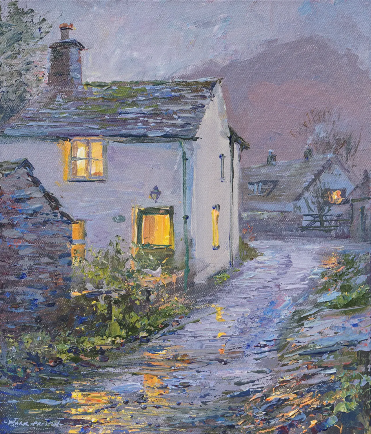 Mark Preston - dusk, rosthwaite