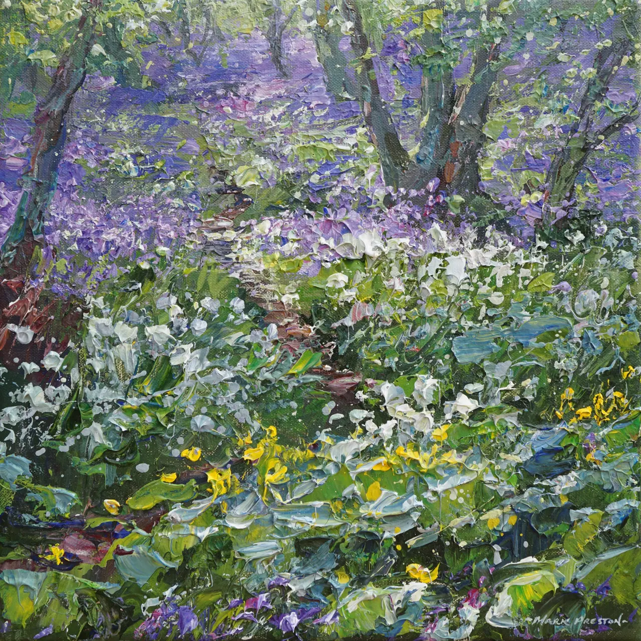 Mark Preston - pathway, clough wood
