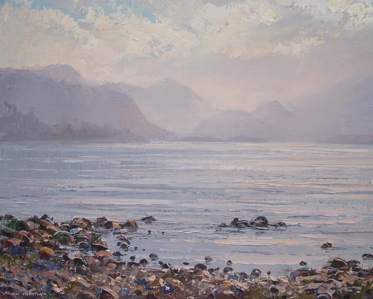 Mark Preston - calm autumn day, derwent water
