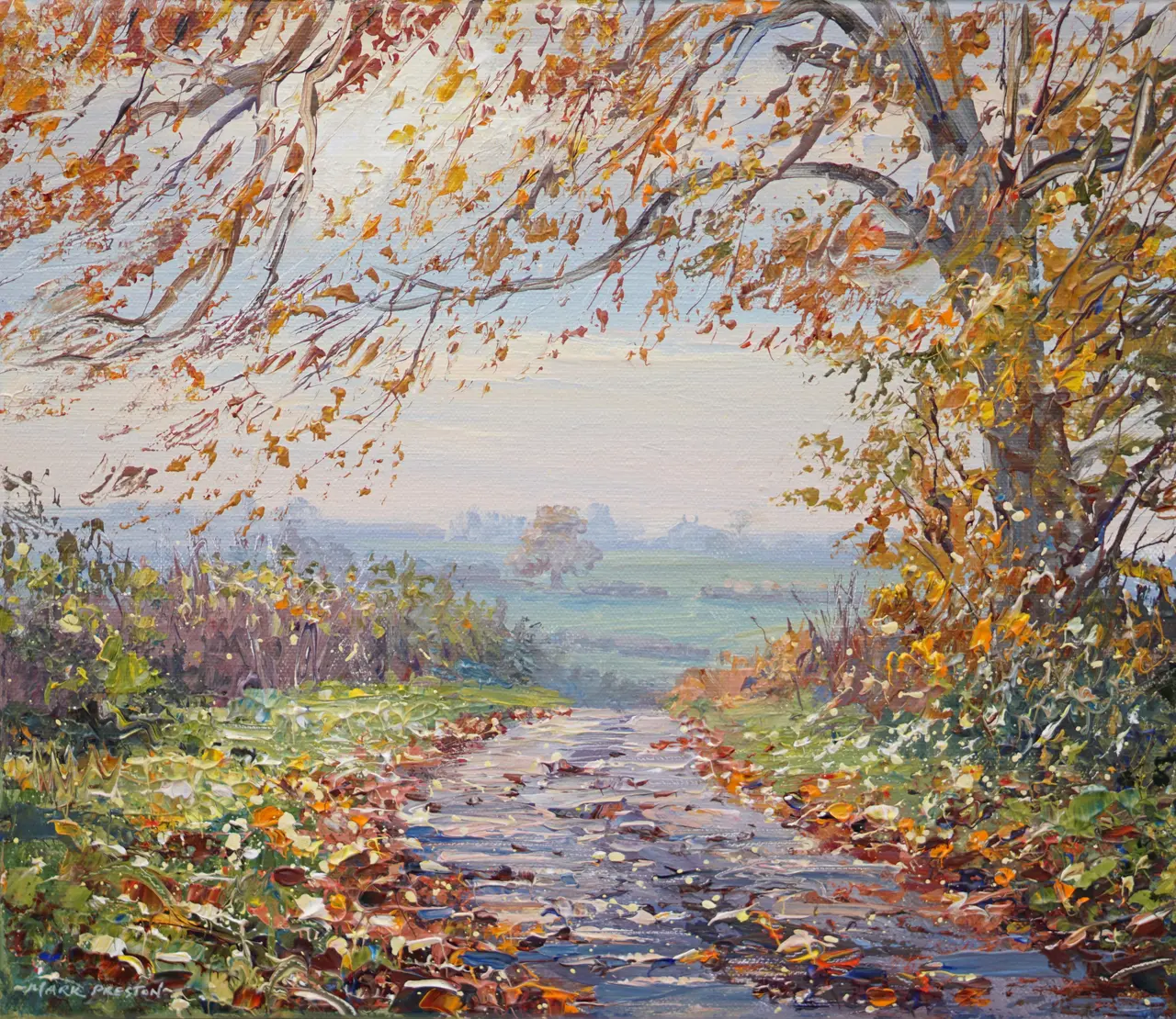 Mark Preston - autumn afternoon, gunhills