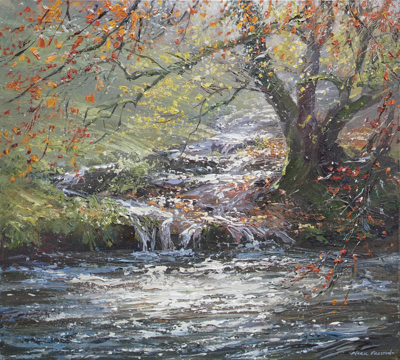 Mark Preston - november light, miller's dale