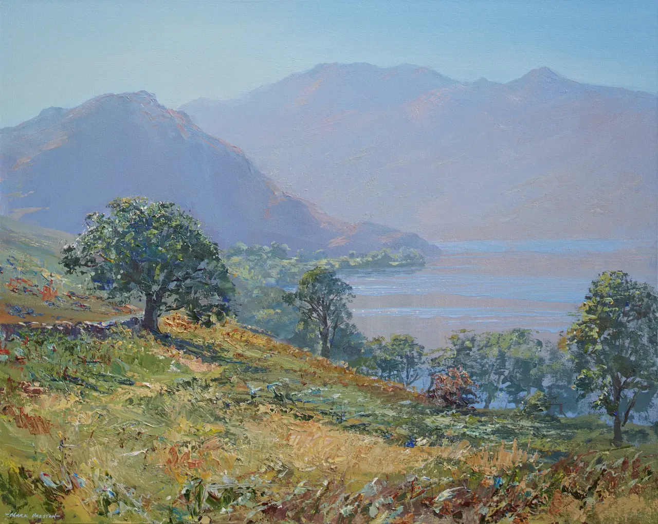Mark Preston - brilliant clear morning, crummock water
