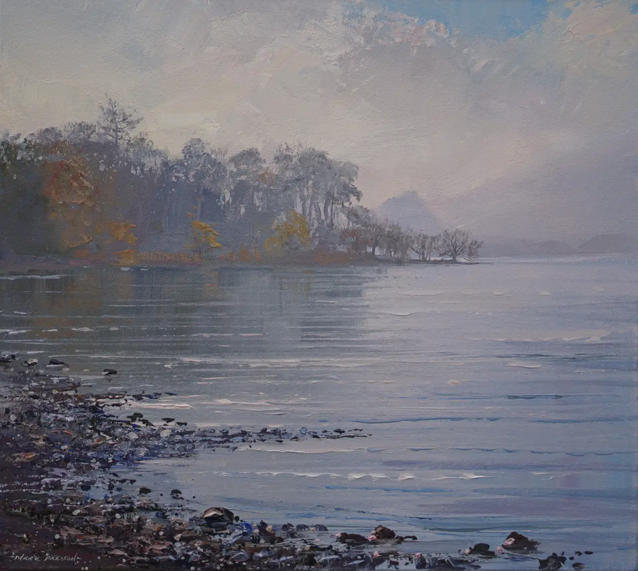 Mark Preston - november morning, derwent water