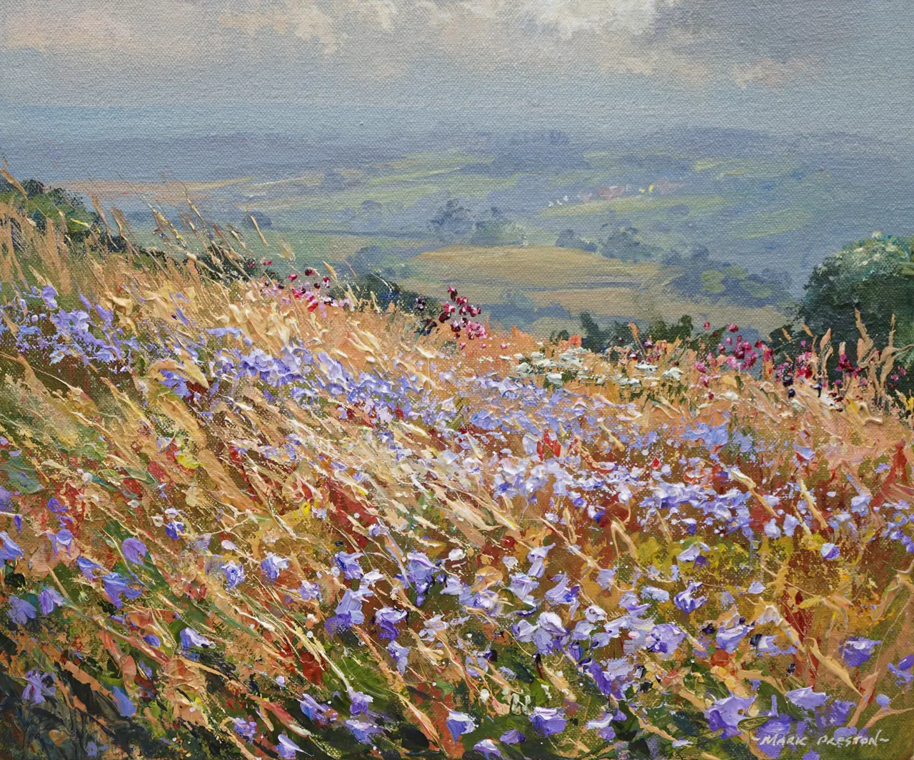 Mark Preston - harebell meadow, ashleyhey
