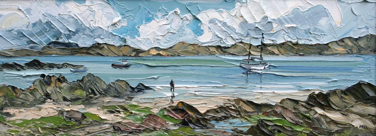 Martin Llewellyn - calm waters, iona