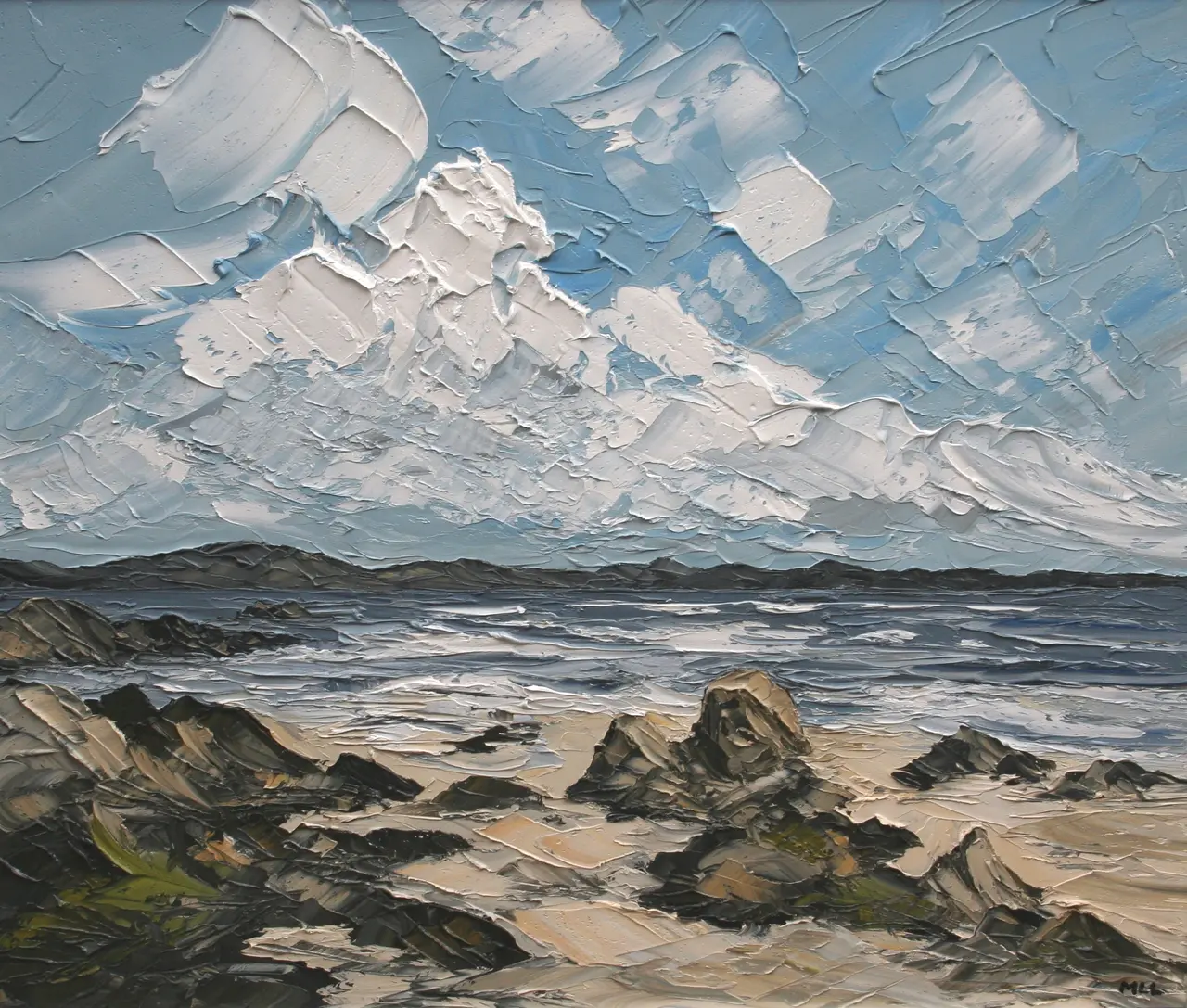 Martin Llewellyn - clouds over iona