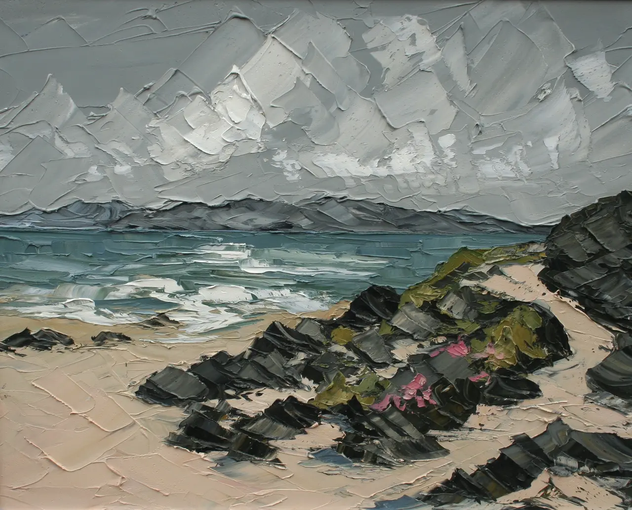 Martin Llewellyn - sandy beach iona