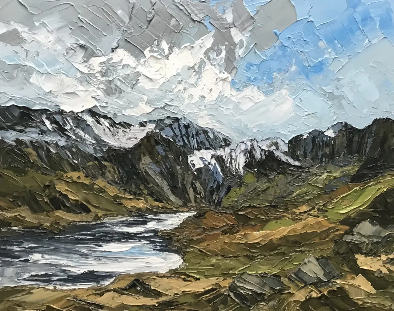Martin Llewellyn - january, cwn idwal