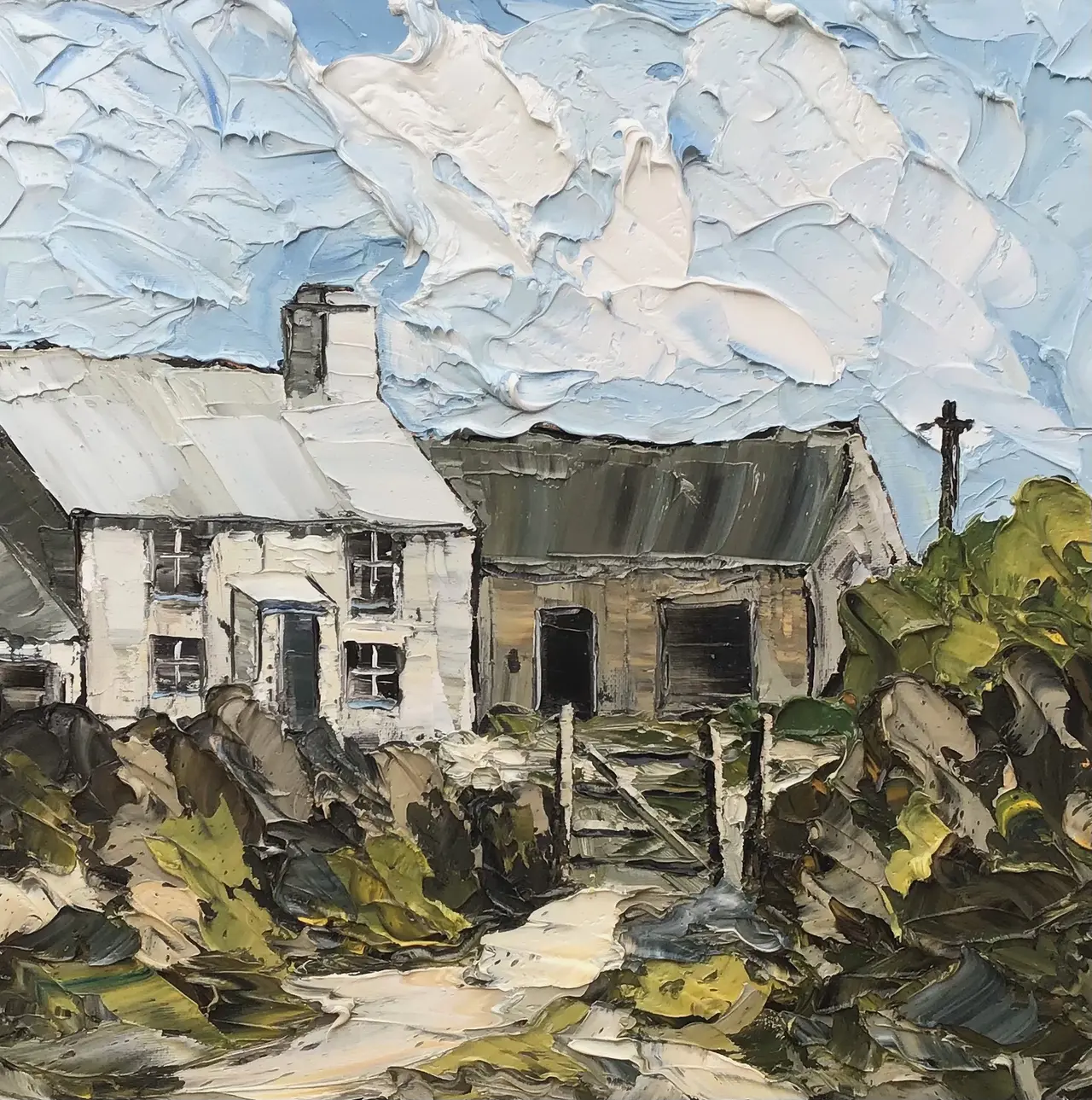 Martin Llewellyn - whitewashed cottage