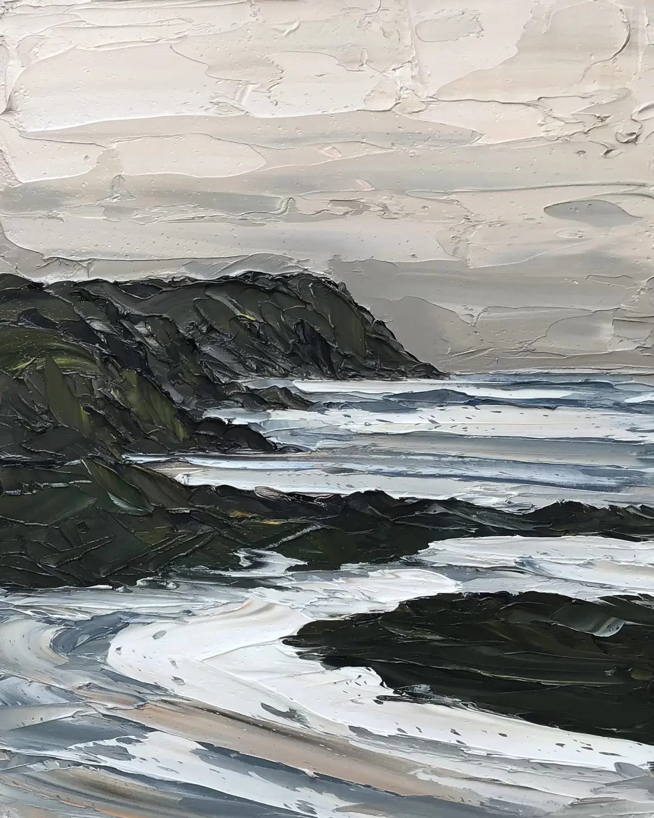 Martin Llewellyn - evening light, newport parrog