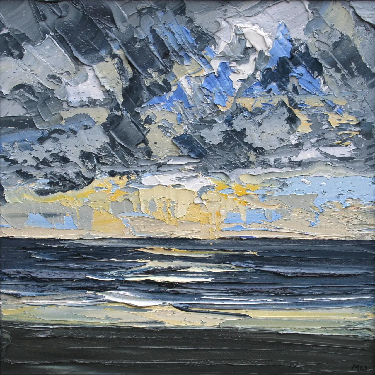 Martin Llewellyn - coastal sunset iii